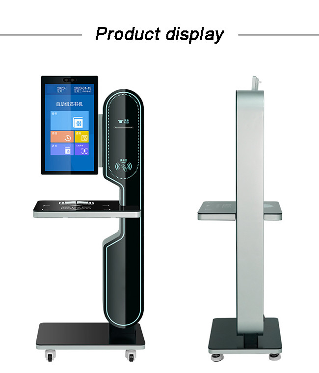 Compact Self Ordering Kiosk Pos System With QR Code Payment