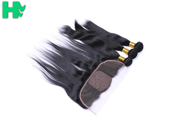 Smooth Touching Virgin Hair Bundles With Closure 3 + 1 Hair Combination