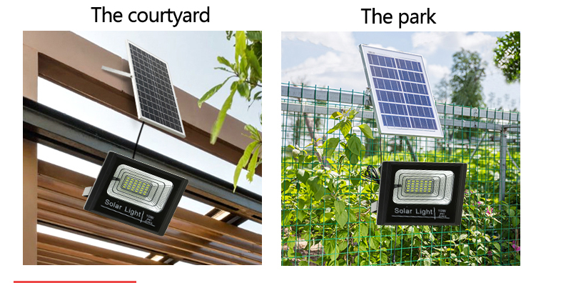 IP65 Waterproof 30W Solar LED Flood Lights By Motion Sensor 12/24VDC