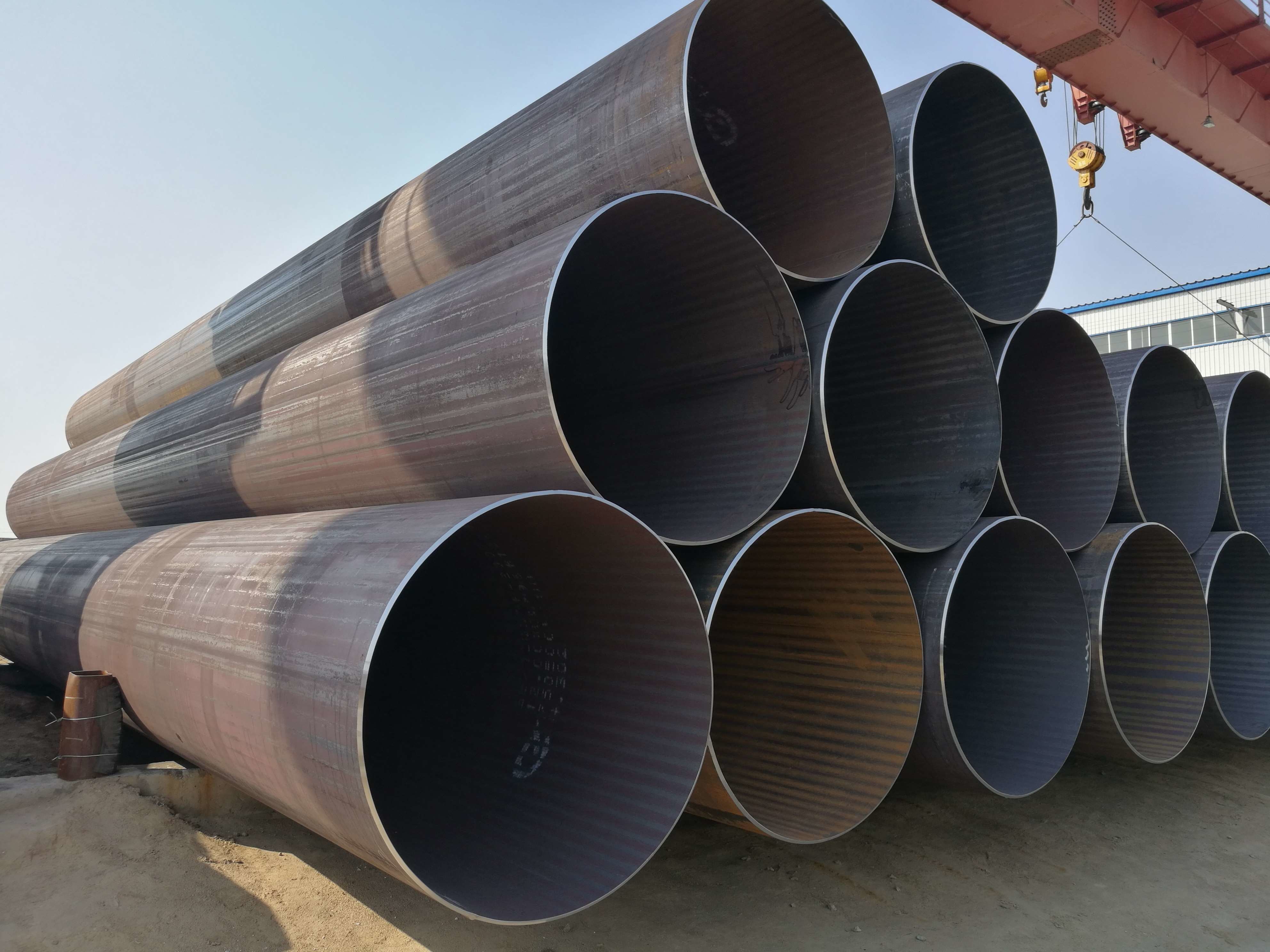 Welded Carbon Plain End Erw Steel Pipe And Tube Api 5l / En10219 Round