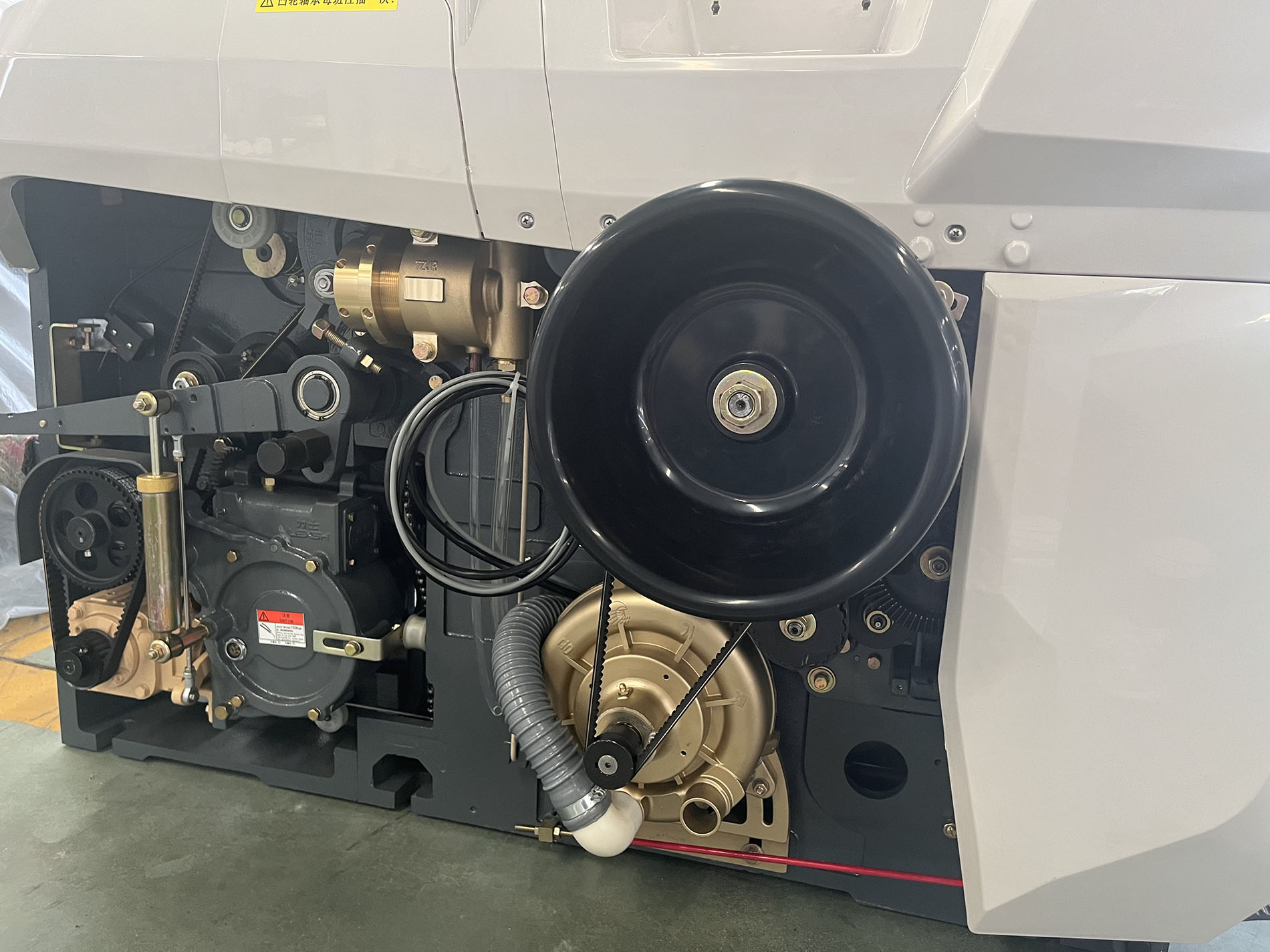 Dobby Opening Air Loom Machine 170cm 3.7KW Textile Air Jet Weaving