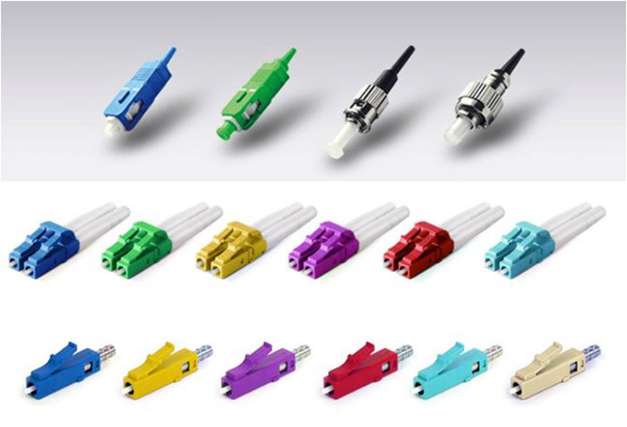Multimode 2.0mm LC Simplex Connector With Aqua Boots