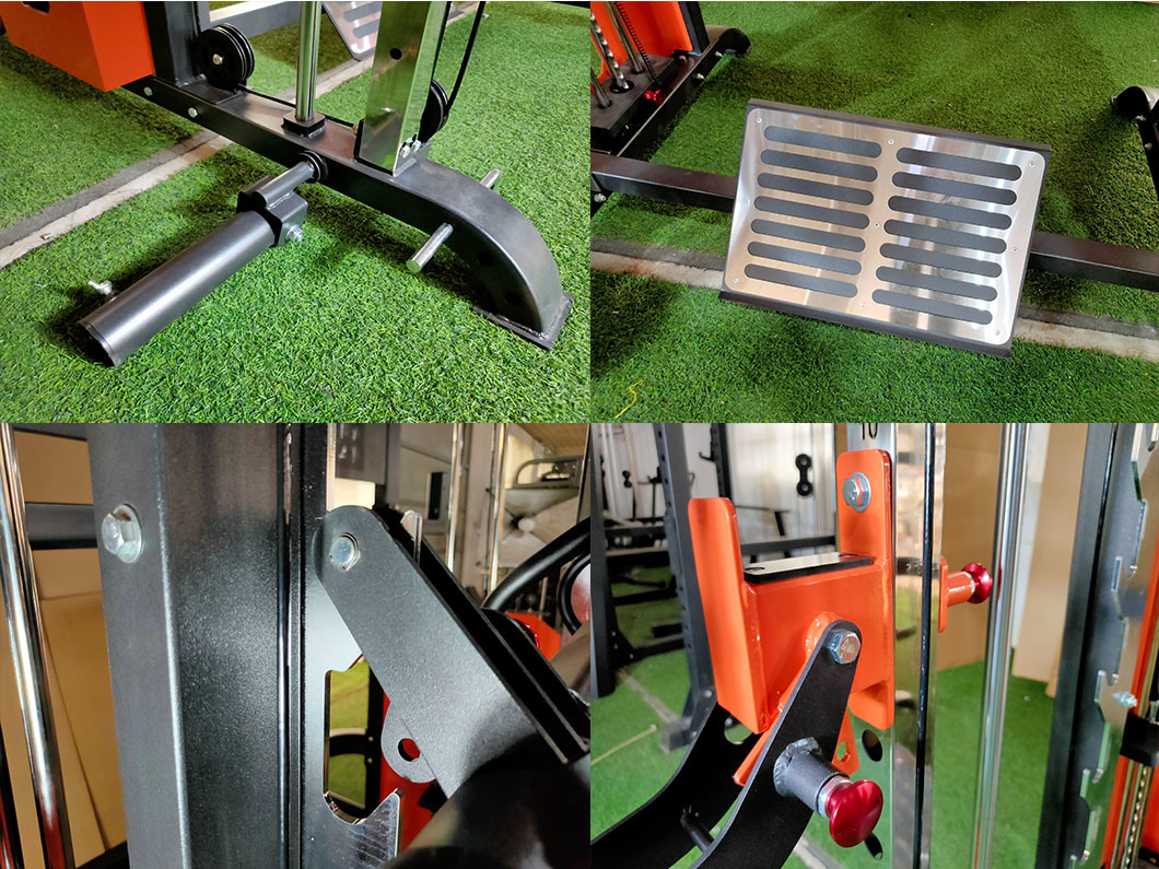 Top Fitness Bodybuilding Gym Equipment Multi-Functional Smith Machine