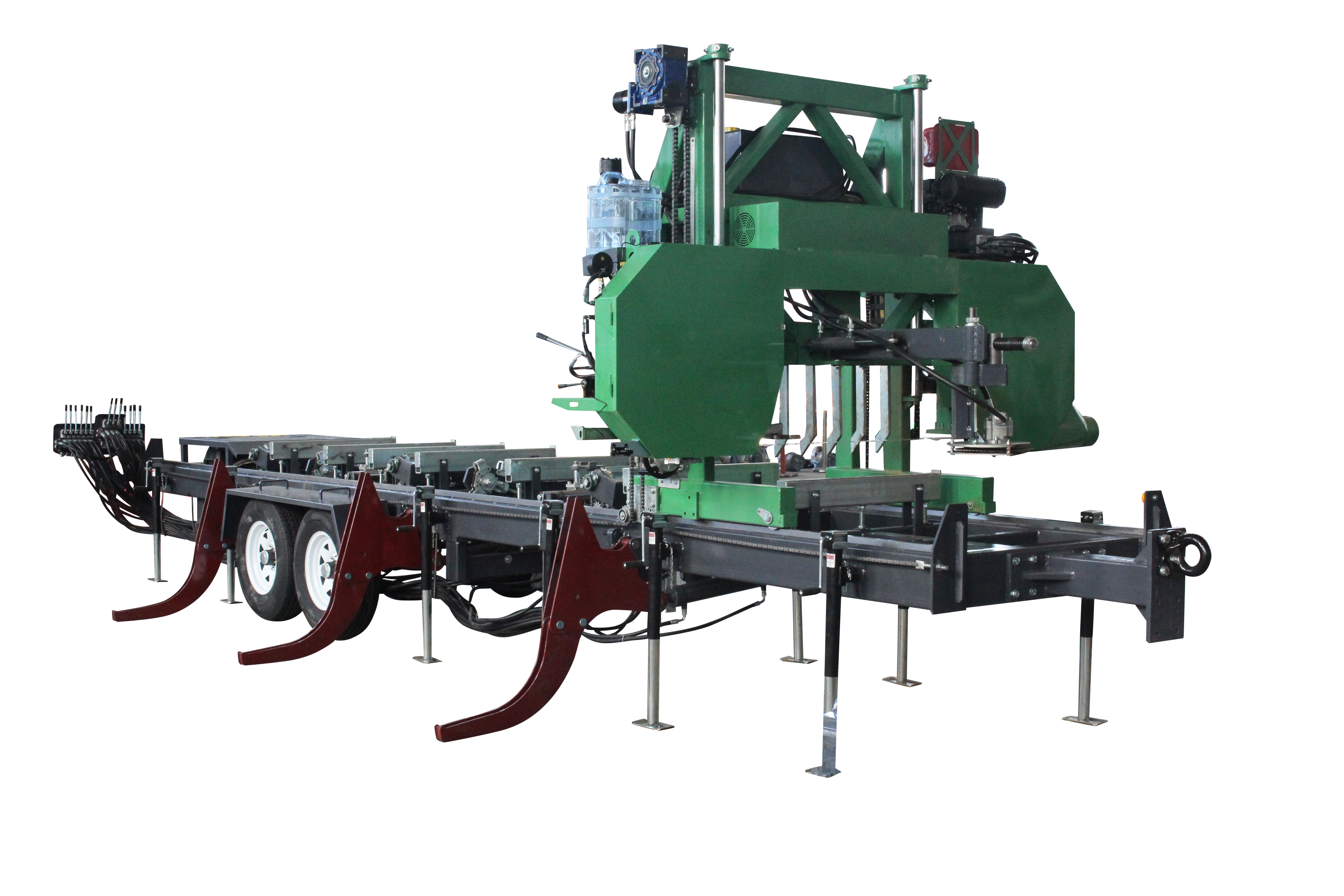 Industrial Wood Big Tree Cutting Machine Electric Motor Bandsaw Mill in South Africa
