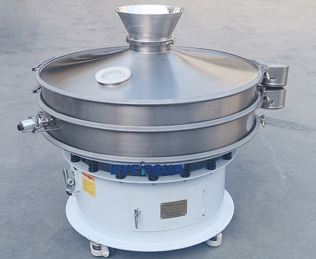 Removable Vibrating Filter Sieve With Wheel 1 - 2t/H Feeding Capacity