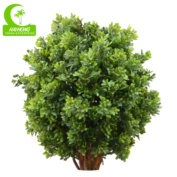artificial boxwood single