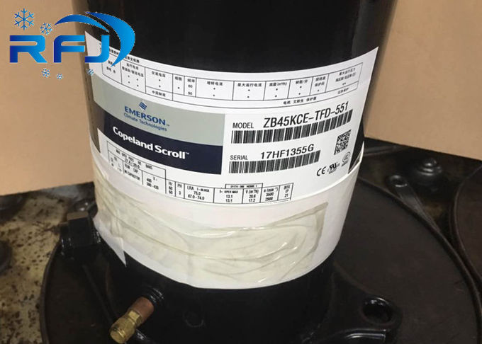 6HP Power Copeland Scroll Compressor ZB Series 380V Model ZB45KCE-TFD-551