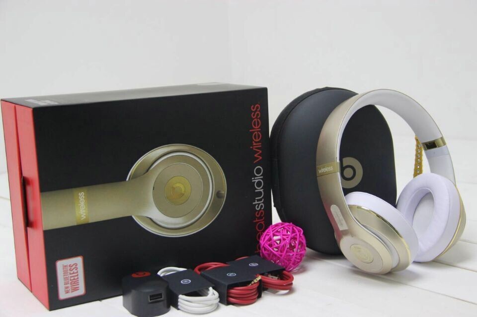 Apple Beats by Dr. Dre Studio 2.0 Wireless Headphones Gold made in china grgheadsets-com.ecer.com