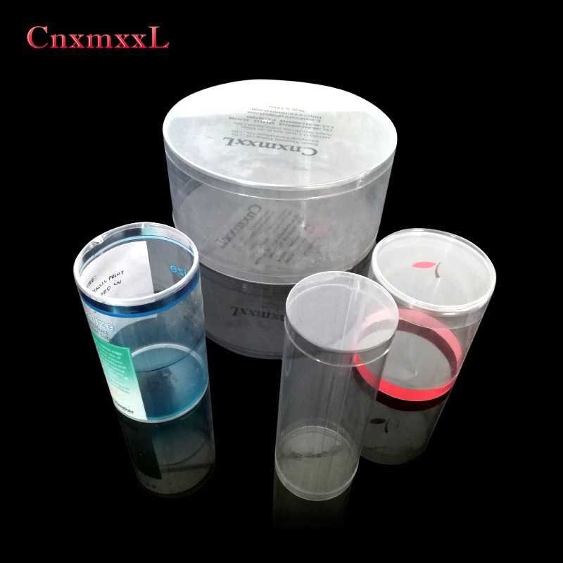 Offset Printing Mascara Cylindrical Packaging Boxes Recycled Plastic Tube Box