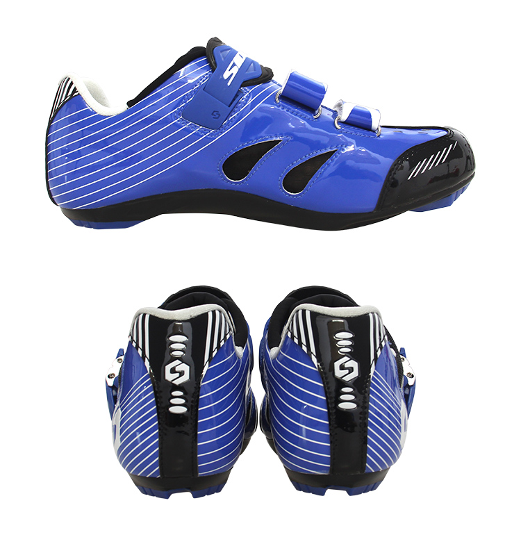 Compatible Spd Cycling Shoes , Professional Waterproof Mens Cycling Shoes