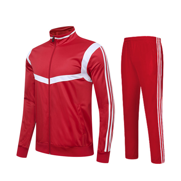 atest design Training Soccer Uniform Football Tracksuit Soccer Club Jacket Polyester Soccer Tracksuits