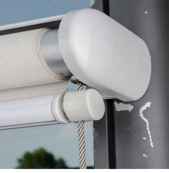 Vertical Retractable Window Awnings Remote Control Vertical Retractable Horizontal Shade