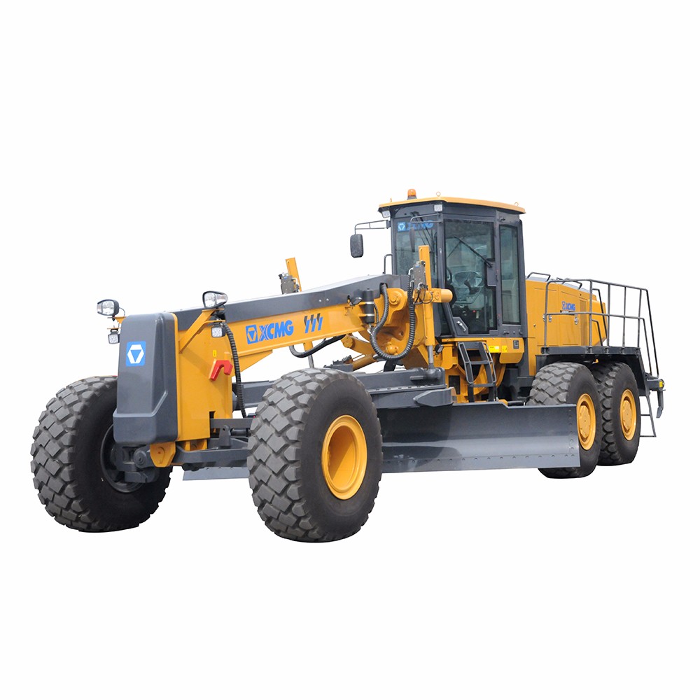 350Hp Manual Automatic Shifting Motor Grader For Mining Turbocharged Cab