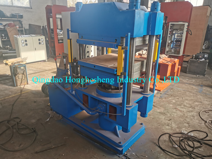 4KW Plate Vulcanizing Press 100T 600*600mm Rubber Vulcanizing Press Machine