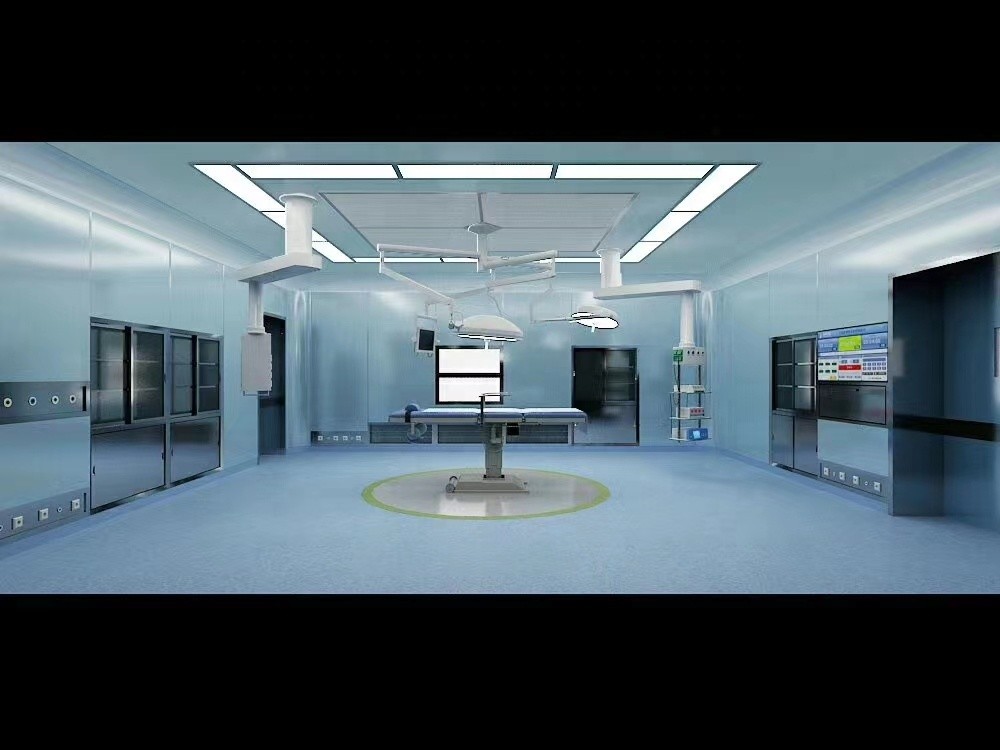 Green ICU Surgery Operation Theatre Stainless Steel For Hospital