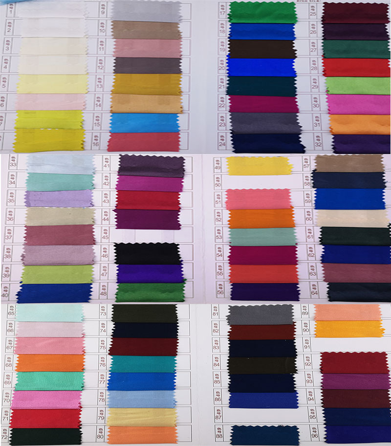 Dyeable Stretch 95% Mulberry Silk 5% Spandex Silk Chiffon Fabrics 100gsm