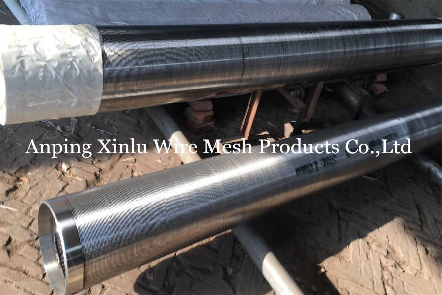8" Triangular Shaped V Wire Screen Pipe Water Well Screen Tube