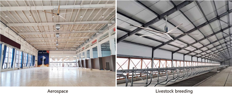 Large  Industrial Ceiling Fans