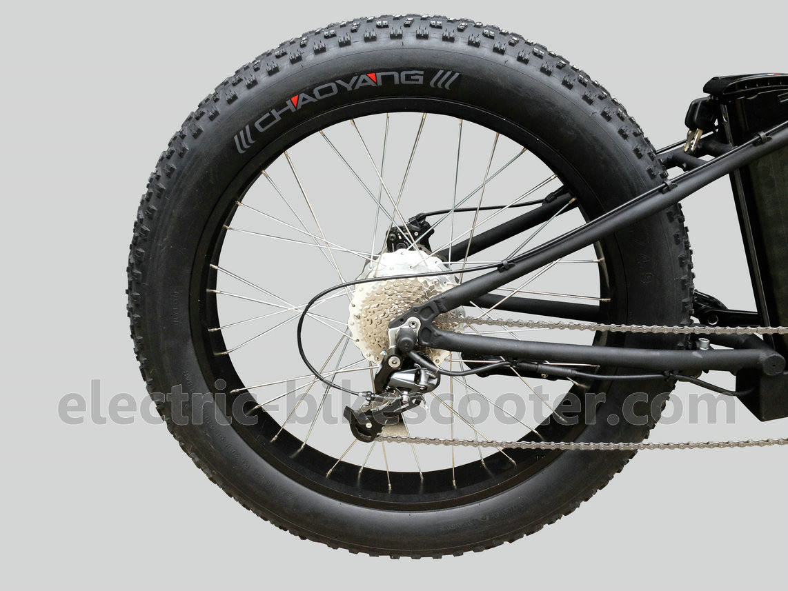 26" X 5.0 Electric Beach Cruiser Bicycle , Beach Cruiser 500W Electric Bike