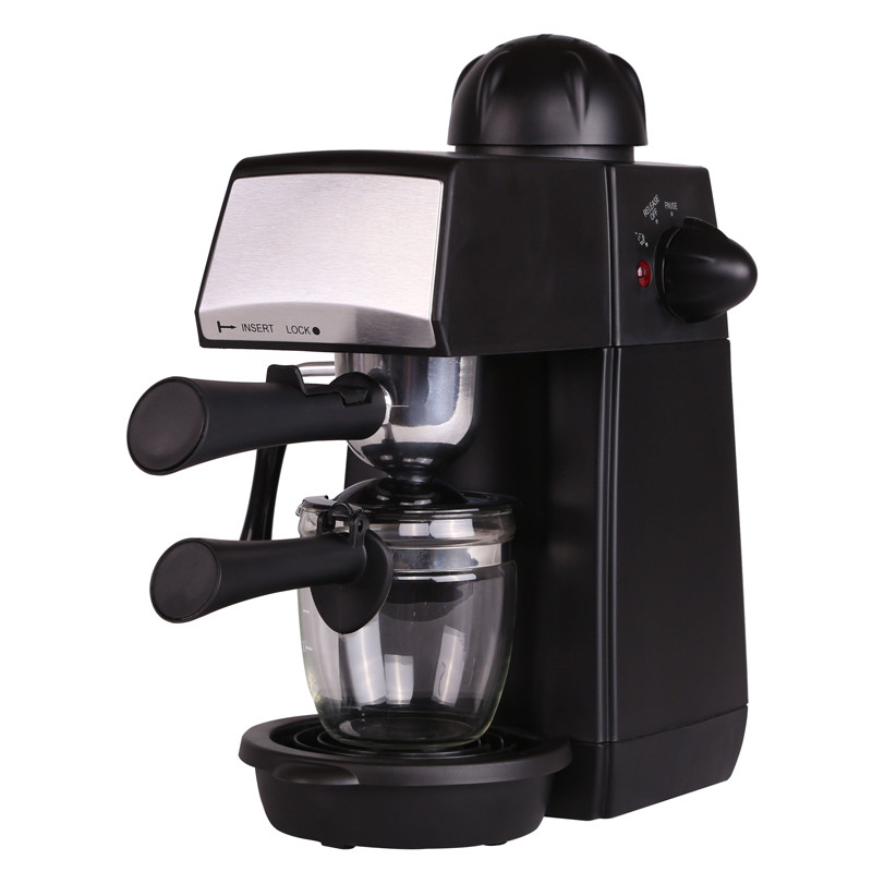 Multifunction Steam Coffee Machines 4 Cup CRM2002A 5 bar Over Pressure Protection