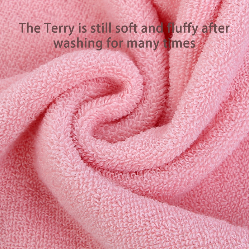 100% Cotton Custom Plain Household Towel 32 Strands Quick Drying Absorbent Washable Towel