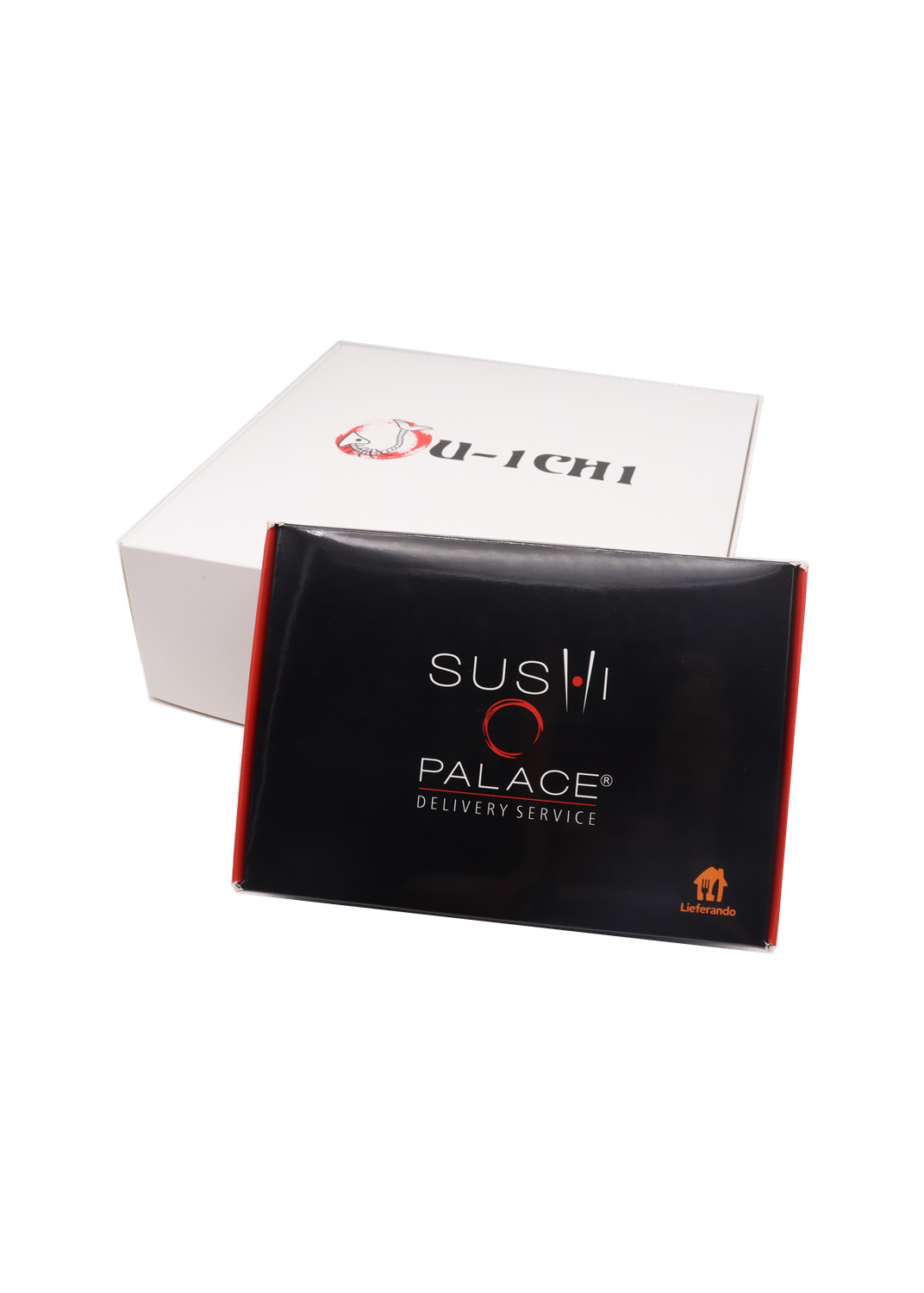 350GSM Paper Sushi Box Takeaway Sushi Tray Container Gloss Lamination