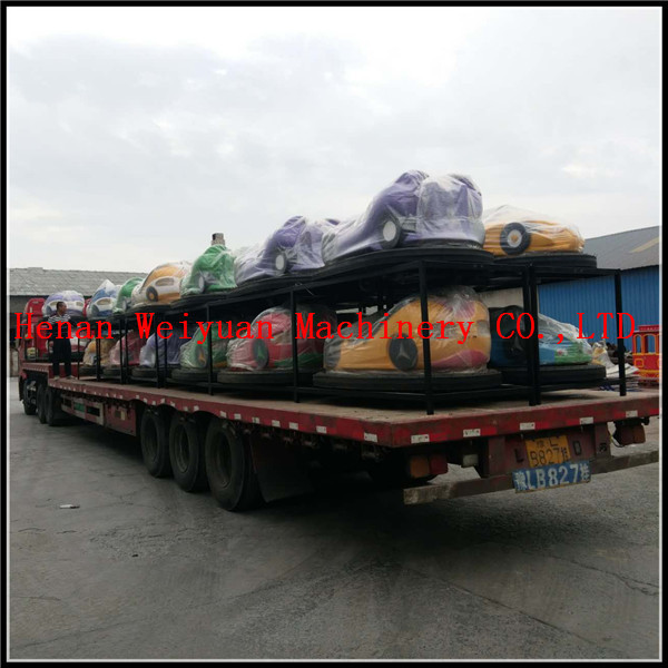 fiberglass amusement bumper car price 2016 new year promotion electric bumper cars colorful