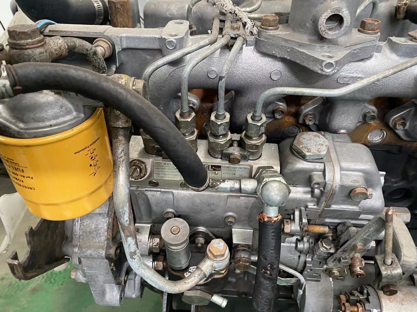 TS16949 4JG1 Isuzu Engine Spare Parts Excavator Diesel Assy