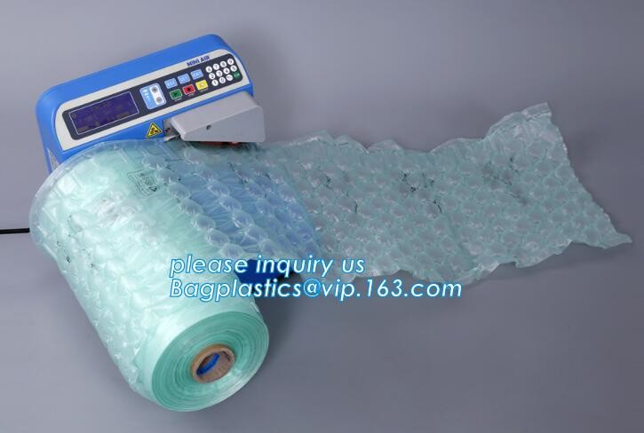 Anti-Shock Reusable Plastic PVC Inflatable Bubble Liner Protective Pac Red Wine Bags Protector For Fragile bagease pack