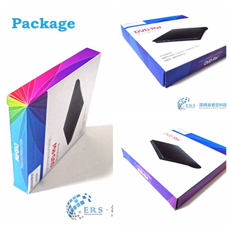 Wholesale USB 3.0 Tray loading Super Slim Portable External DVDRW /CD-RW Burner Drive