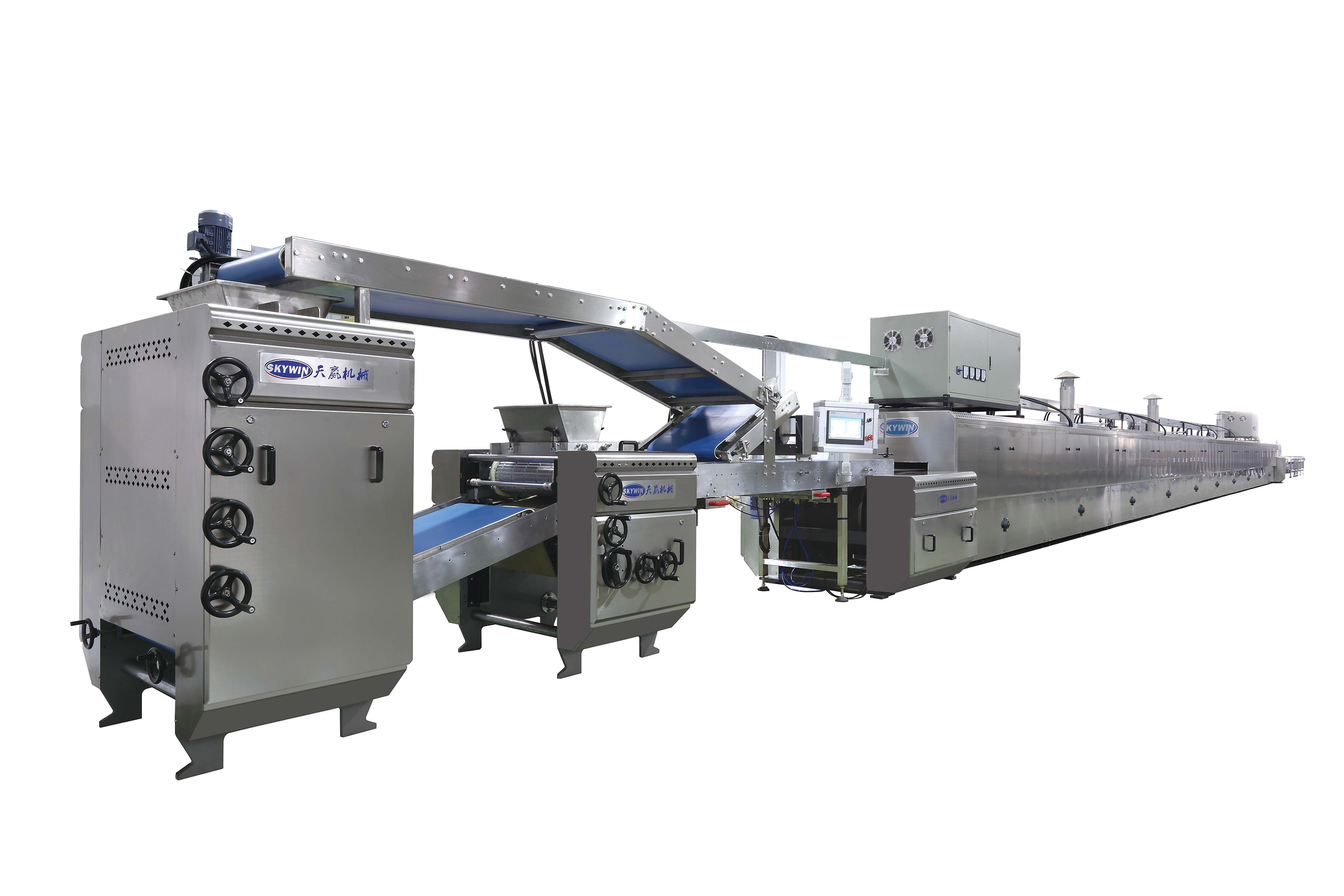 SEW servo Motor Hard And Soft Biscuit Production Line