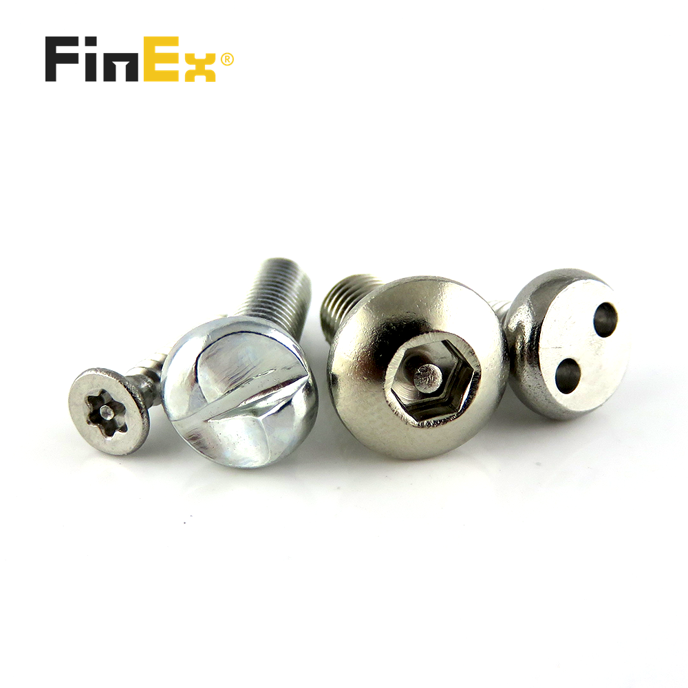 Metric Steel Self Drilling Security Screws Customizable With 500mm Length