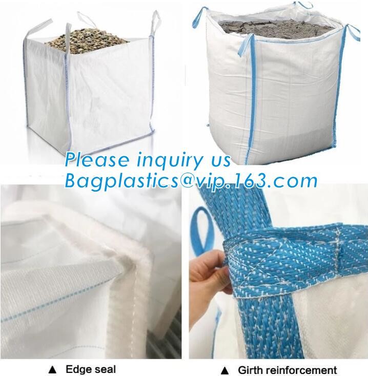 New arrival wholesale polypropylene woven plastic jumbo bag pp big bag for sand, building material,jumbo bag / FIBC bulk