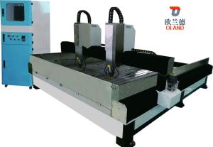 Buy cheap Multifunctional CNC Router Machine , Marble Engraving Machine Double Head Design product