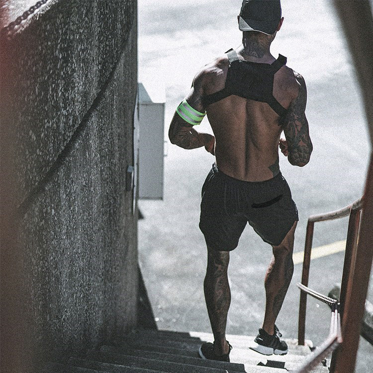 Custom Mens Running Training Shorts With Pocket Workout Bodybuilding Gym Sports