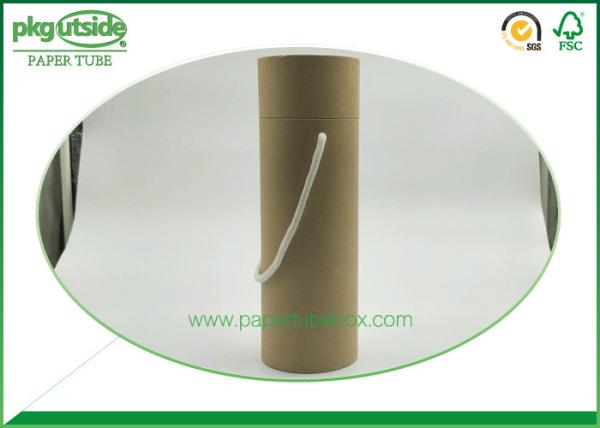 High End Kraft Paper Tube Box Well - Sealing Food Grade Durable For Coffee