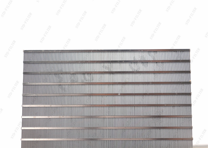CE Certified High Precision 0.02 Mm Wedge Screen Filter For Petrochemical