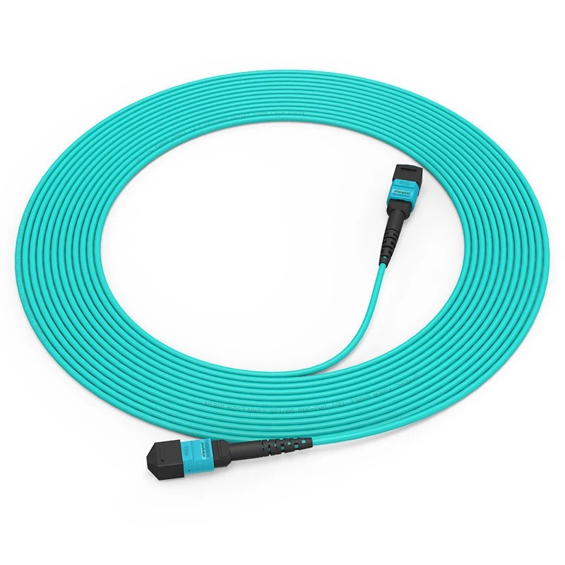 Fibconet MPO Simplex Blue Patch Cord for FTTH Fiber Optic Communication Cables Equipment