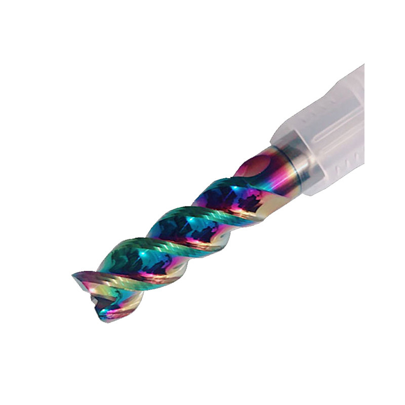 6mm 3 Flute Carbide End Mill Square End Mills For Copper Electrode