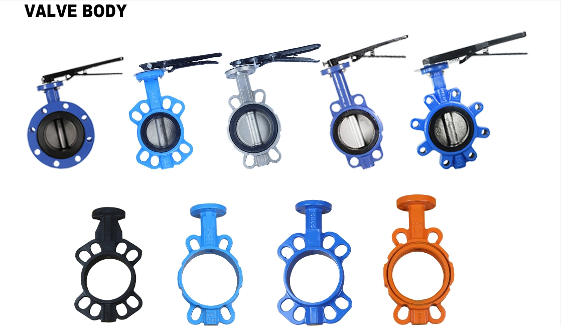 EPDM PTFE Seal Material Pneumatic Butterfly Valve for Food Sanitary Grade Ventilation