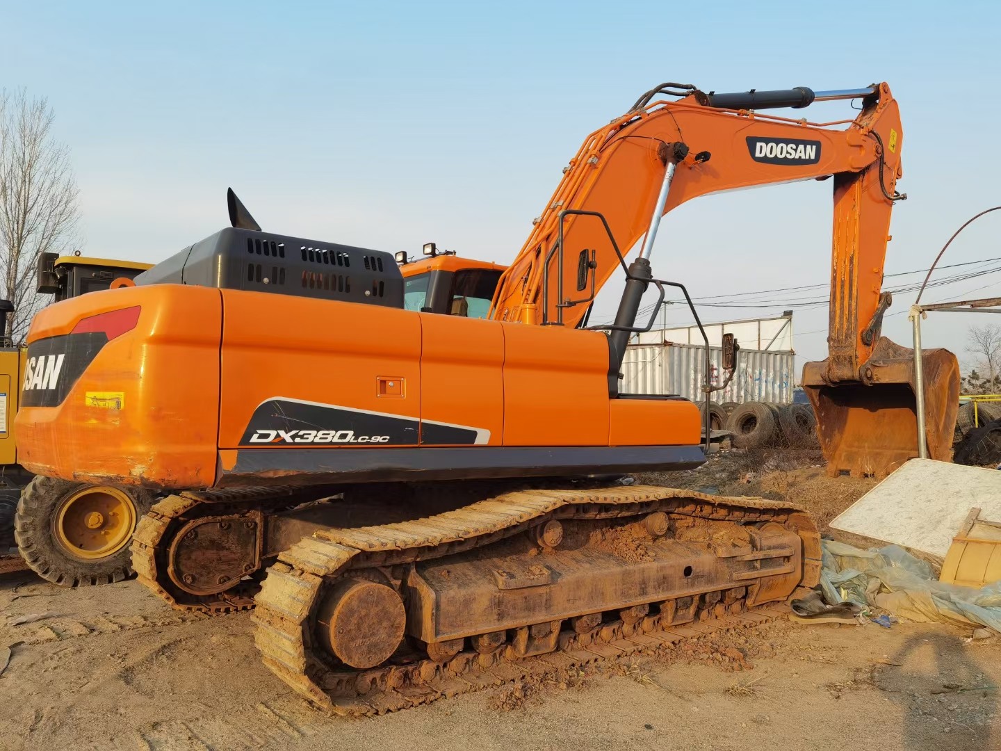 214KW Used Doosan DX380LC Hydraulic Excavator Original Version in stock