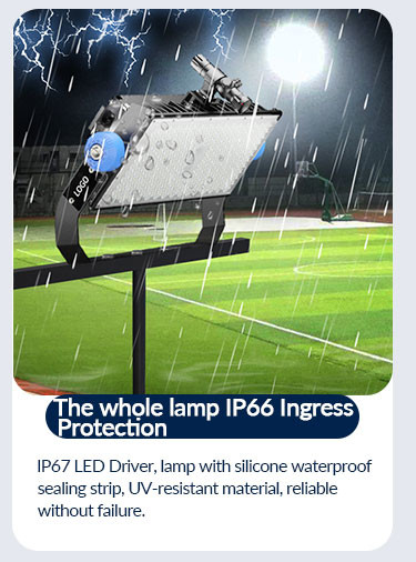 Module LED Sports Lights 500W Sport Field Lighting For Training Grounds