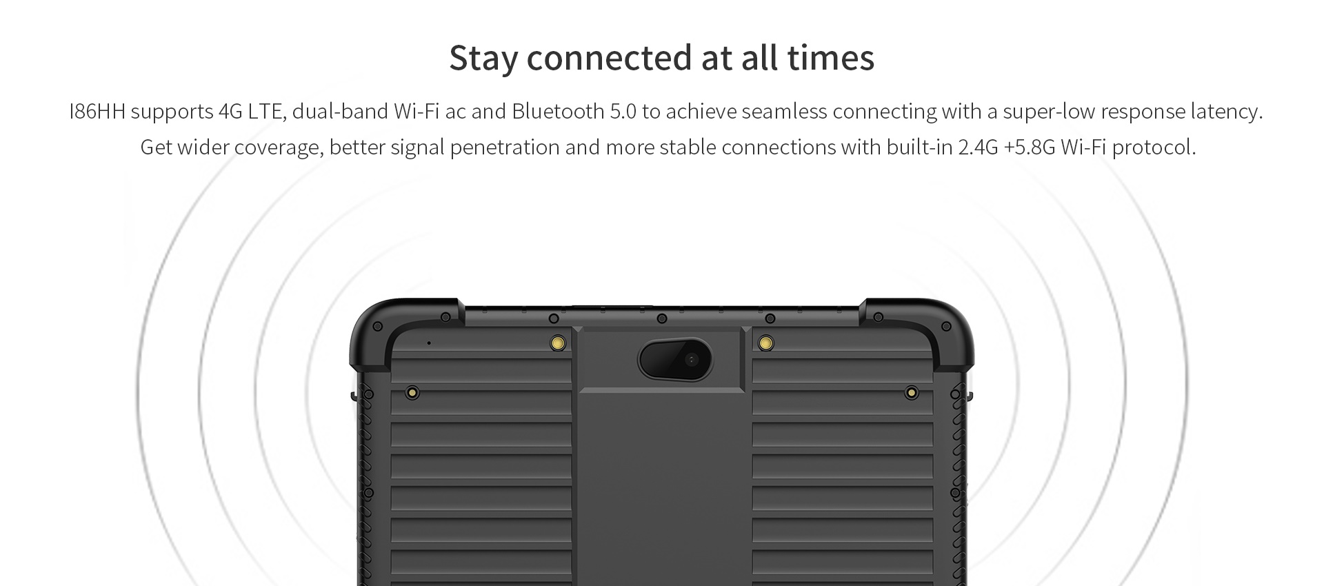 8-Inch Tablet PC with Touch Screen Camera Wi-Fi Bluetooth and Win10 Intel Processor