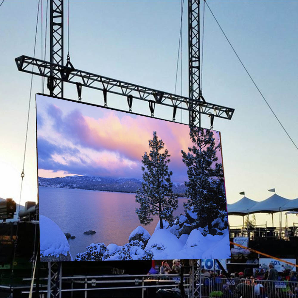 outdoor rental led screen
