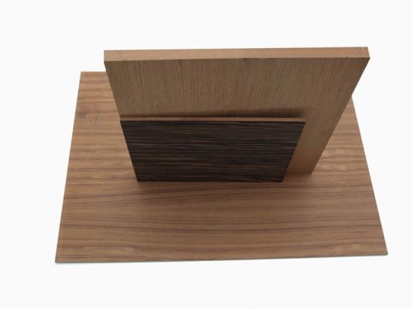 Veneer faced MDF