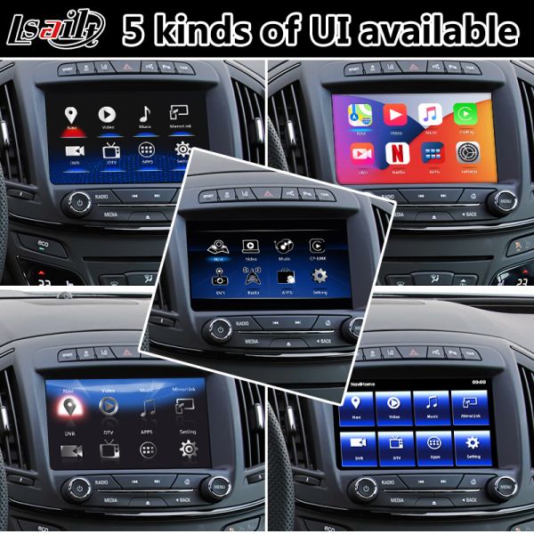 Lsailt Android Navigation Video Interface for 2013-2016 Opel Insignia