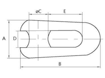 Fixed Joint U Shaped Bend Connector Transmission Line Stringing Tools Long Life