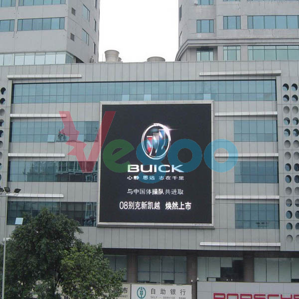Self-inspection P10 Outdoor Full color LED Display 7500cd/㎡