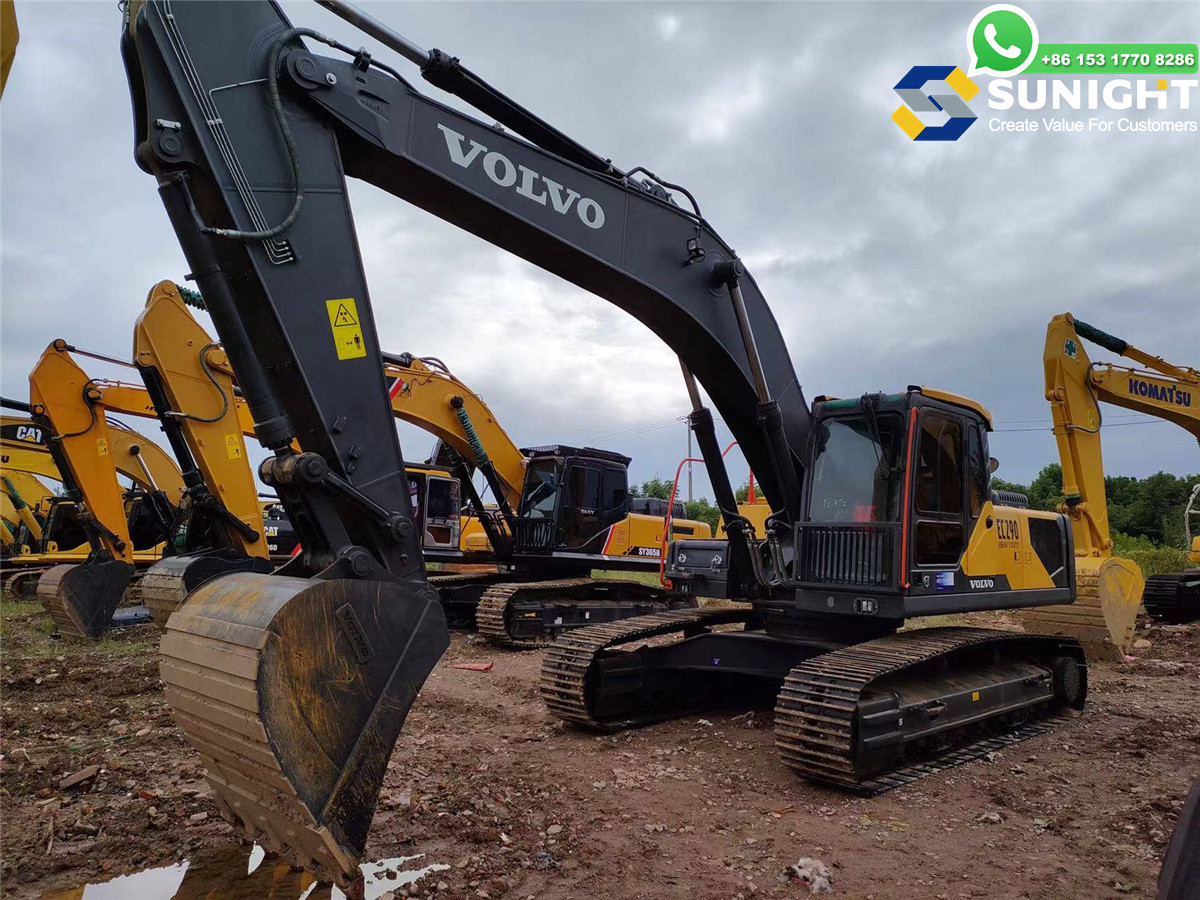 VOLVO Second Hand Excavator EC290 29Ton Used Wheel Excavator Digger