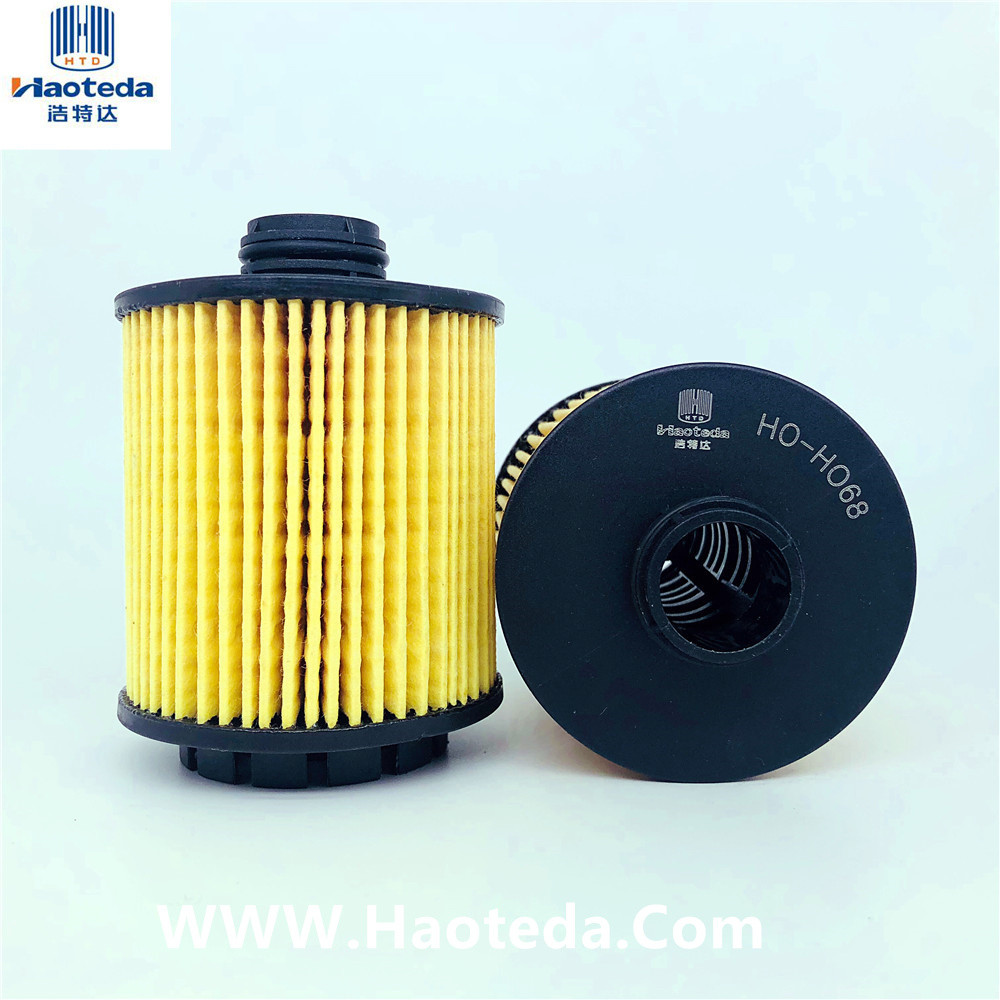 Haoteda 1612565980 Peugeot Oil Filter 9818914980 Cartridge Type
